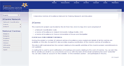 Desktop Screenshot of 2centre.eu